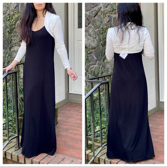 OFF WHITE MUST HAVE LONG SLEEVES SHRUG - Picture 2 of 9